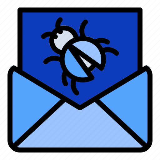Danger, mail, virus, bug, malware icon - Download on Iconfinder