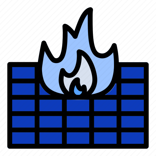 Firewall, security, protection, brick, network icon - Download on Iconfinder