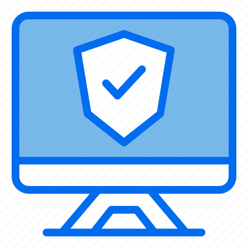 Computer, approved, security, internet, safety icon - Download on Iconfinder