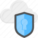 cloud data, data security, internet security, online protection, shield protection concept 