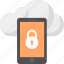 backup data protected, cloud data locked, mobile information security, secured mobile data, smartphone lock 