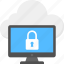backup data protection, cloud computing lock, cloud data security, icloud security, secured data 