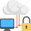 cloud computing, computer security, data security, online network, protected system 