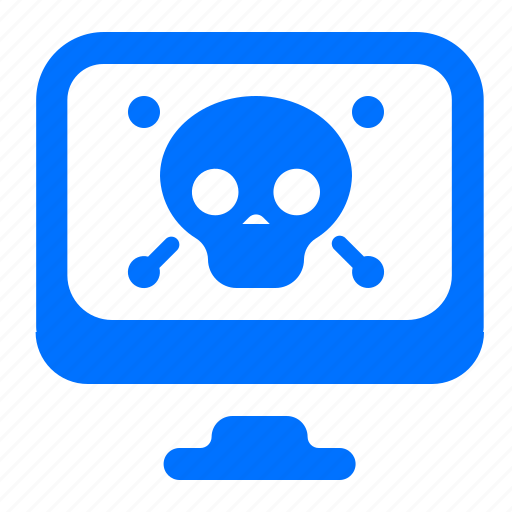 Computer, monitor, security, virus icon - Download on Iconfinder