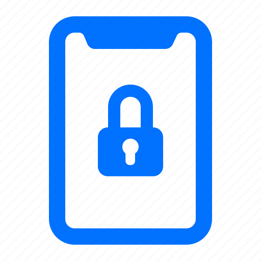 Lock, security, tablet icon - Download on Iconfinder