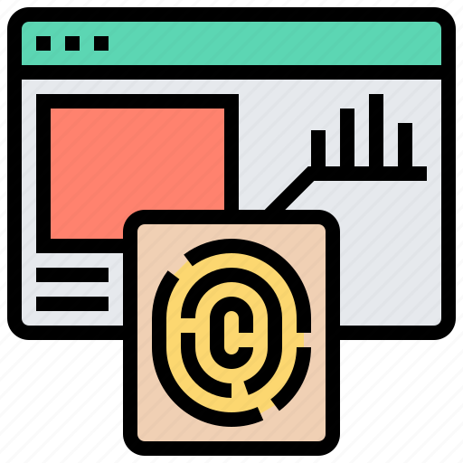 Fingerprint, identification, scan, software, technology icon - Download on Iconfinder