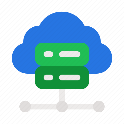 Cloud, server, network, technology, internet, datacenter, database icon - Download on Iconfinder