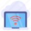 laptop wifi, wireless network, broadband connection, cloud device, cloud network 