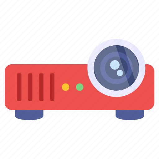Projector, electronic, hardware, video projector, multimedia icon - Download on Iconfinder