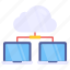 cloud hosting, cloud devices, cloud network, cloud connection, cloud technology 