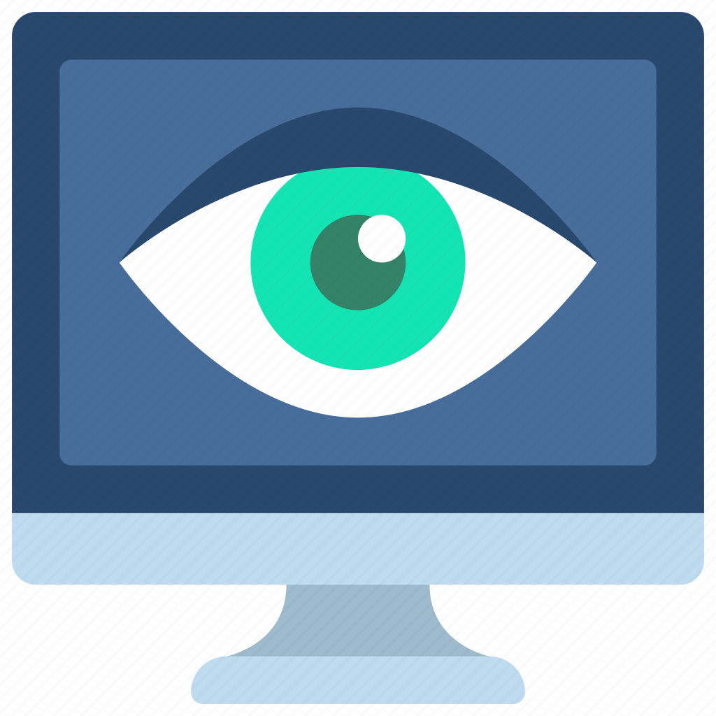 Computer, vision, cybersecurity, secure, visualise icon - Download on ...