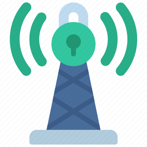 Secure, signal, cybersecurity, protected icon - Download on Iconfinder