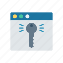 access, key, lock, password, web