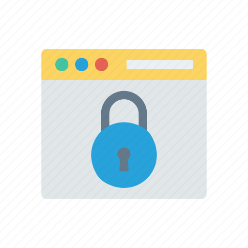 Browser, lock, password, secure icon - Download on Iconfinder