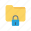 folder, lock, private, secure 
