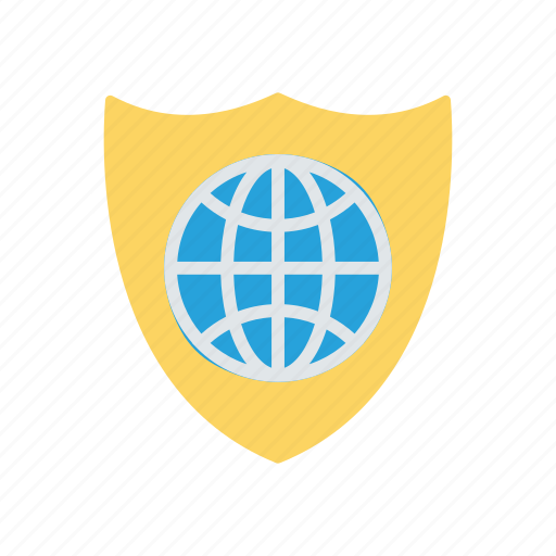 Global, protection, security, shield icon - Download on Iconfinder
