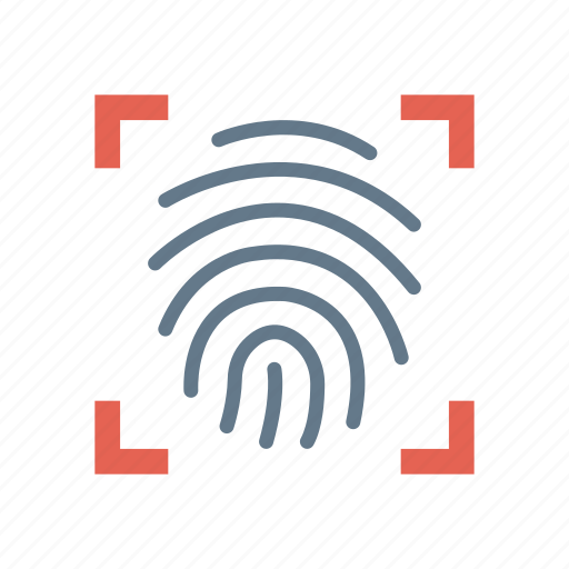 Protection, scanner, security, thumb icon - Download on Iconfinder