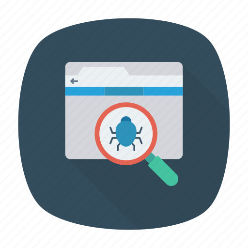 Bug, insect, search, virus icon - Download on Iconfinder