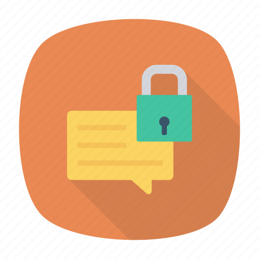 Comment, lock, protect, secure icon - Download on Iconfinder