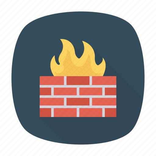 Fire, protection, security, wall icon - Download on Iconfinder