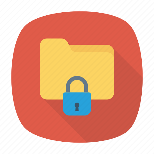 Folder, lock, private, secure icon - Download on Iconfinder