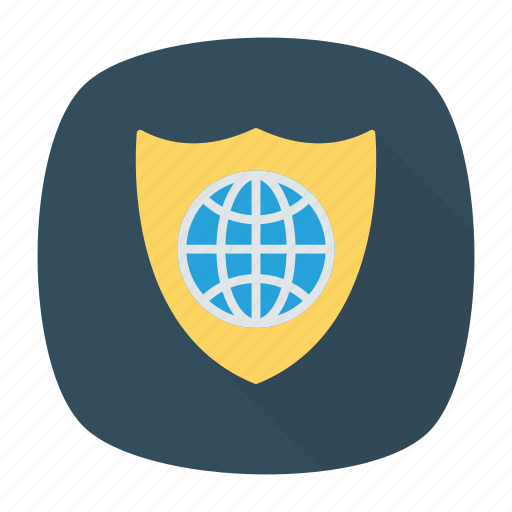 Global, protection, security, shield icon - Download on Iconfinder