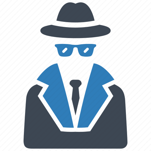 Agent, spy, detective, secret, anonymous, criminal, hacker icon - Download on Iconfinder