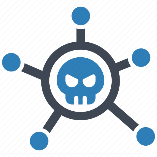 Malware, threat, virus, attack, hacker, crime, cyber icon - Download on Iconfinder