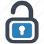 open, unlock, unlocked, security, access, unsecure, unsafe 