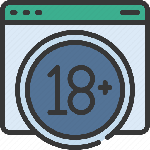 Age, restricted, website, cybersecurity, secure icon - Download on Iconfinder