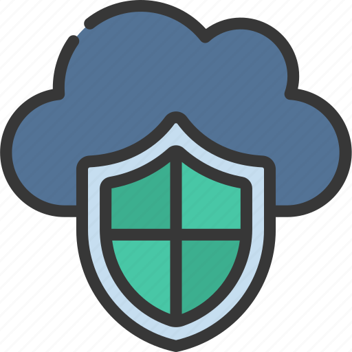 Cloud, protection, cybersecurity, secure, computing icon - Download on Iconfinder