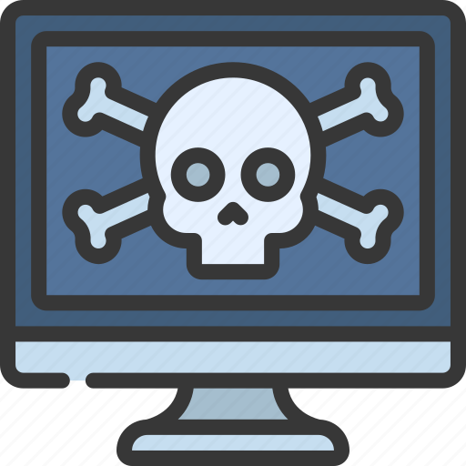 Computer, death, cybersecurity, secure, dead icon - Download on Iconfinder