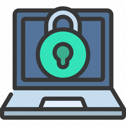 Laptop, security, cybersecurity, secure, computer icon - Download on Iconfinder