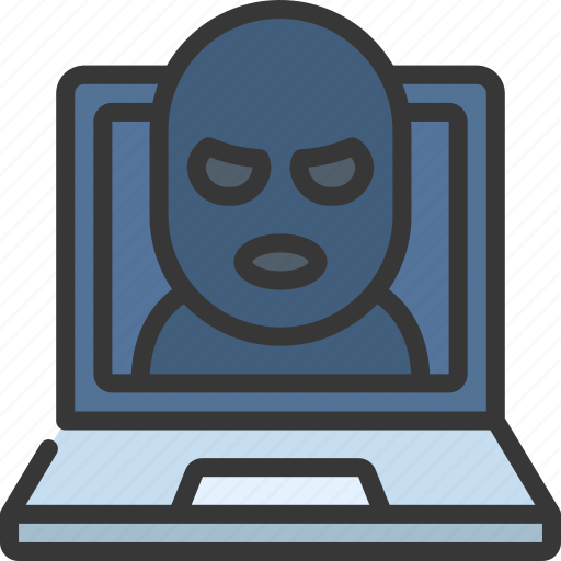 Laptop, thief, cybersecurity, secure, criminal icon - Download on Iconfinder