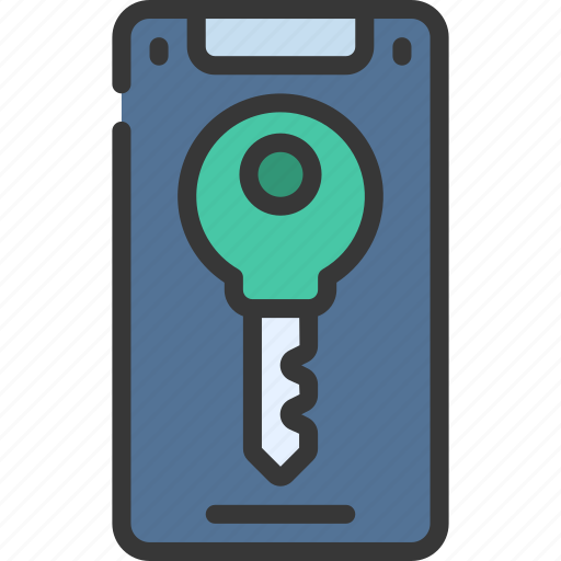 Mobile, key, cybersecurity, secure, unlock icon - Download on Iconfinder