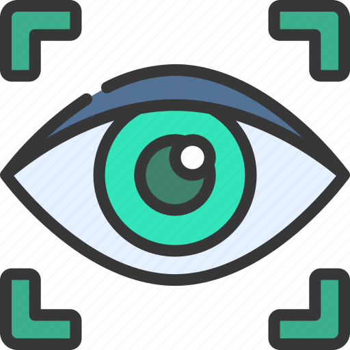 Retina, scan, cybersecurity, secure, eye icon - Download on Iconfinder