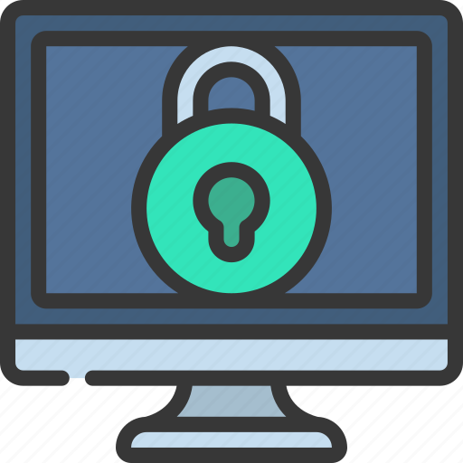 Secure, computer, cybersecurity, security icon - Download on Iconfinder