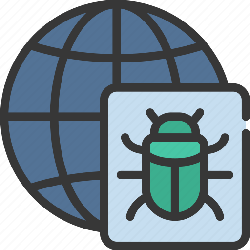 Website, bug, cybersecurity, secure, creature icon - Download on Iconfinder