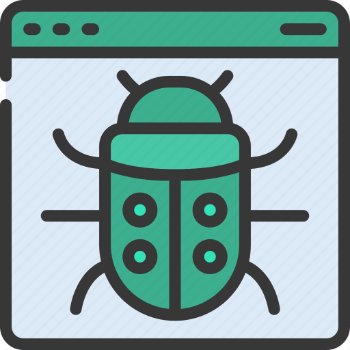 Website, bug, cybersecurity, secure, error icon - Download on Iconfinder