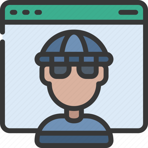 Website, criminal, cybersecurity, secure, crime icon - Download on Iconfinder