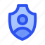 account, protection, security, shield, user 