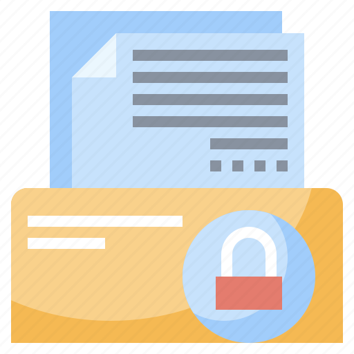 Confidential, data, document, files, information, prevent, security icon - Download on Iconfinder
