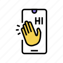greeting, mobile, message, speech, case, employee