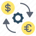 coin, currency, exchange, switch, transfer