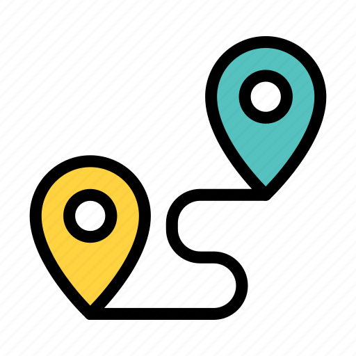 Location, route, map, gps, track icon - Download on Iconfinder
