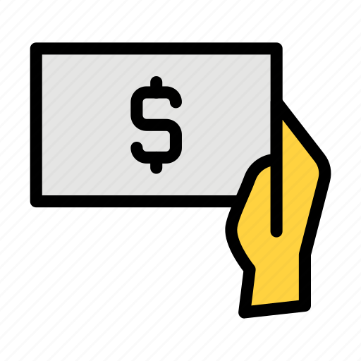 Pay, money, cheque, dollar, currency icon - Download on Iconfinder