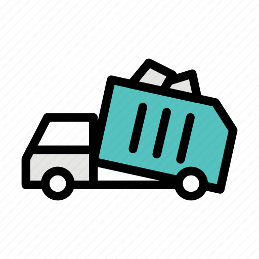 Truck, vehicle, automobile, heavy, machinery icon - Download on Iconfinder