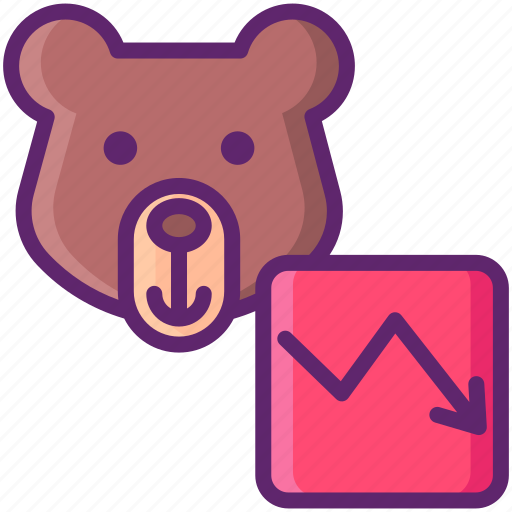 Bear, market, bear market, investing, investment, stock, stock market icon - Download on Iconfinder