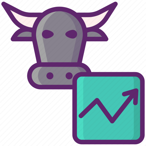 Bull, market, bull market, investing, investment, stock market icon - Download on Iconfinder