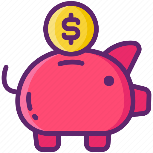 Savings, bank, dollar, money, piggy icon - Download on Iconfinder